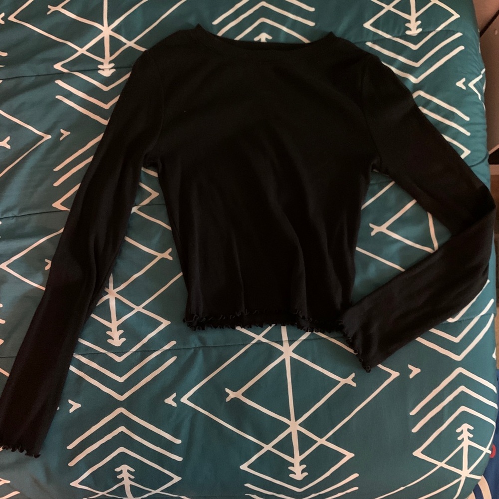 Forever 21 cropped long sleeve